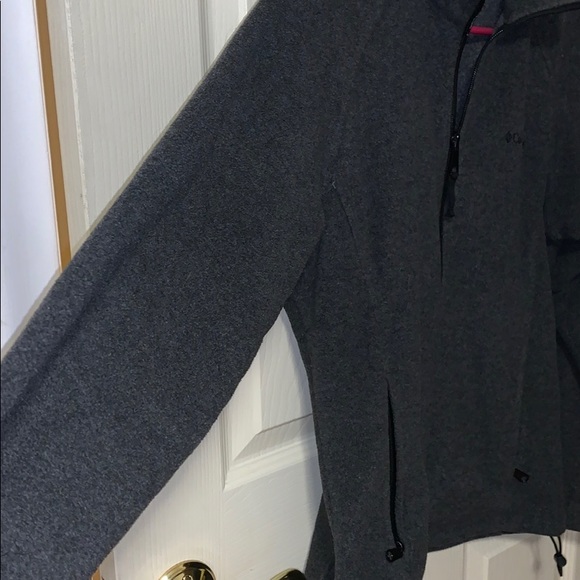 Columbia Size Small Zip up Dark Grey - Picture 4 of 5